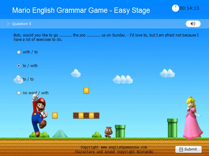 Mario ile İngilizce Gramer